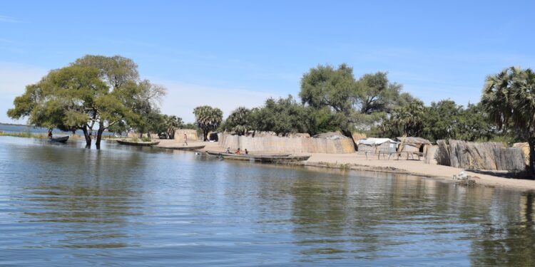 Lake Chad, a historical region in west-central Africa