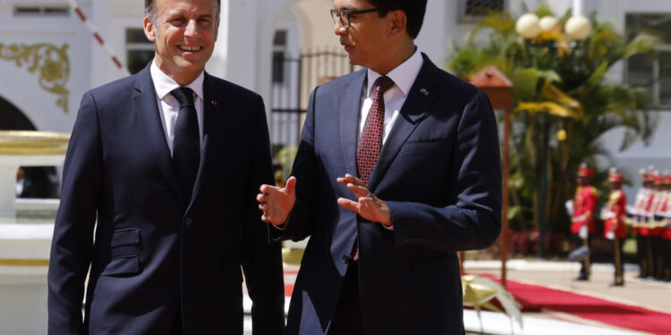 French President Macron visits Madagascar as he seeks to bolster economic cooperation