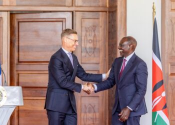 Kenya welcomes Finnish President Stubb for state visit