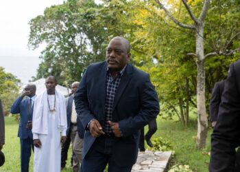 DR Congo ex-president Kabila makes first public appearance in rebel-held Goma