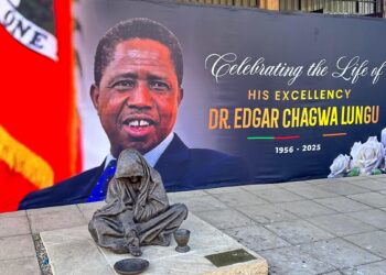 South African court halts burial of Zambia’s ex-president Lungu