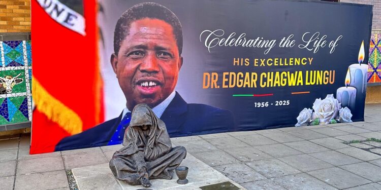 South African court halts burial of Zambia’s ex-president Lungu