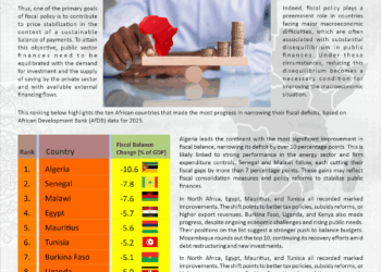 Infographic: African Nations Surging in Fiscal Balance 2025