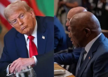 US President Trump asks Liberian President Boakai where he learned English, his country’s official language