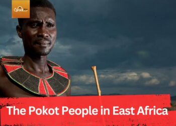 The Pokot people in East Africa