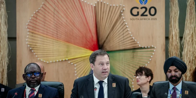 Trump’s tariffs cloud G20 finance chiefs’ meeting in South Africa