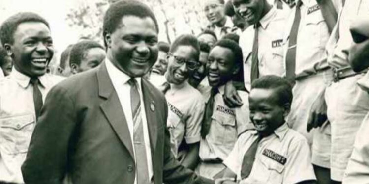 Tom Mboya (1930-1969): Trade unionist and former Minister of Justice of Kenya