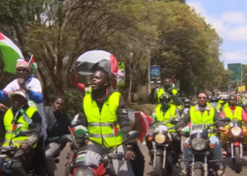 Kenyans rally in solidarity with Palestinians in Gaza