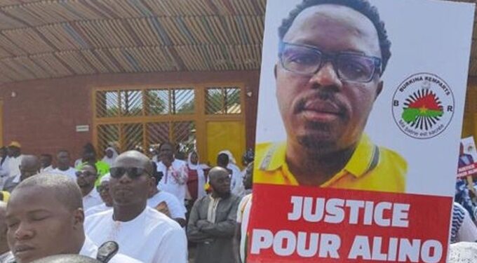 Burkina Faso repatriates Alino Faso’s body amid outcry for justice