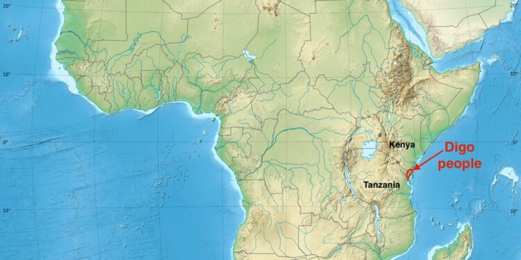 The Digo people of Kenya and Tanzania