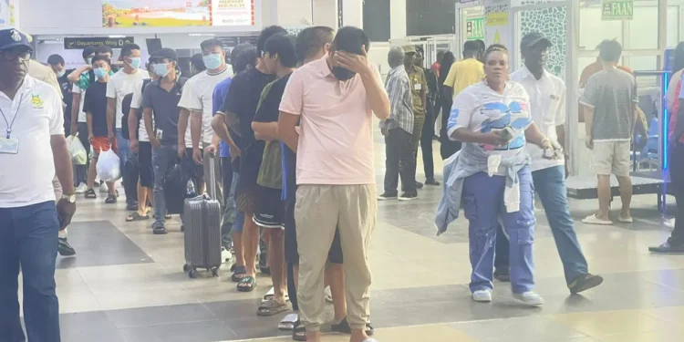 Nigeria deports 50 Chinese nationals in cybercrime crackdown