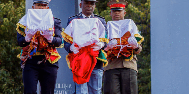 Madagascar receives three colonial-era human skulls from France
