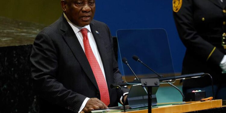 South Africa’s president says trade is being used as a ‘weapon’