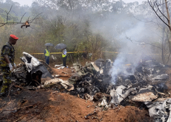 Kenyan plane carrying foreign tourists crashes, 11 killed