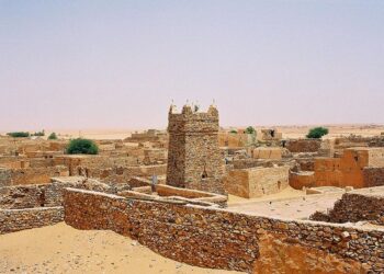 Kumbi Saleh, the capital of the ancient Ghana Empire