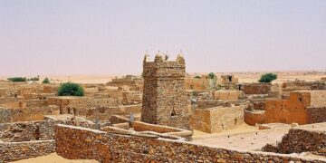 kumbi saleh, the capital of the ancient Ghana Empire