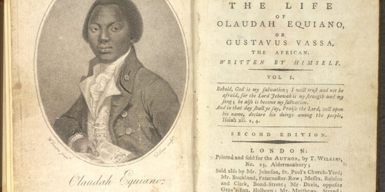 Olaudah Equiano (1745-1797), writer and abolitionist