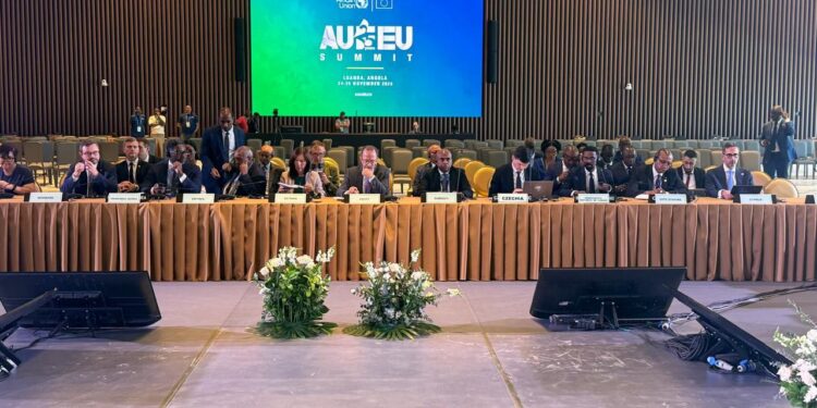 European and African leaders gather in Angola for EU-AU summit