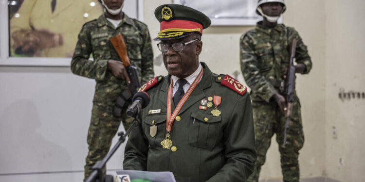 General sworn in as Guinea-Bissau leader in swift coup after disputed vote