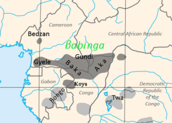 The Binga people of Central Africa