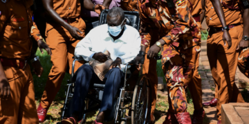 Wife of detained Uganda opposition figure says husband sick, condition worrying