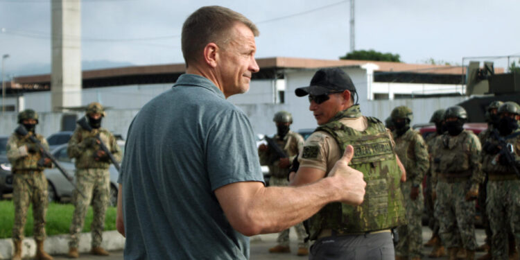 Trump ally and Blackwater founder sent men, drones to help Congo’s army secure strategic town