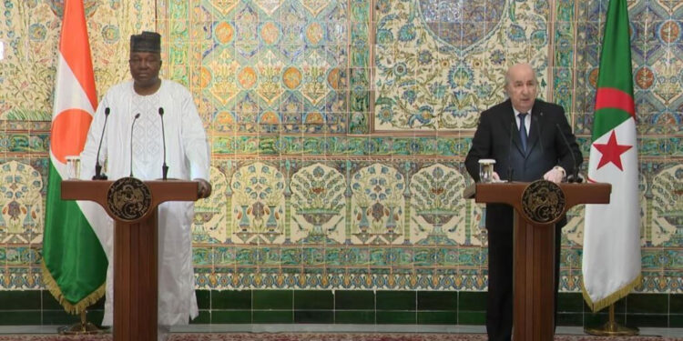 Niger and Algeria announce start of ‘new dynamic’ after pipeline talks in Algiers