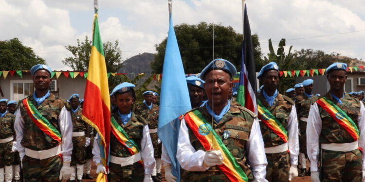 Ethiopian peacekeepers in South Sudan awarded United Nations Medal