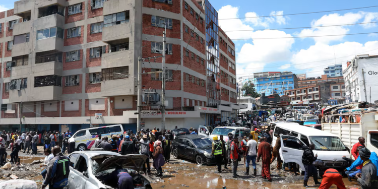 Death toll from Kenyan floods rises to 108, police say