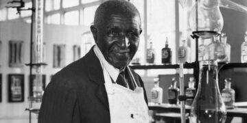 George Washington Carver (1864-1943): African American agricultural scientist and inventor