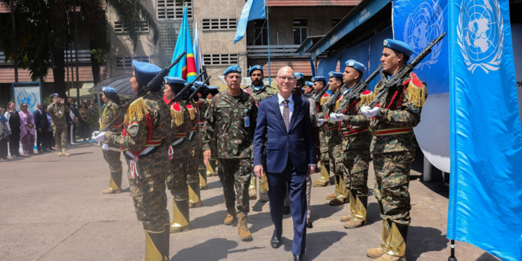 New MONUSCO chief makes first field visit to eastern DRC