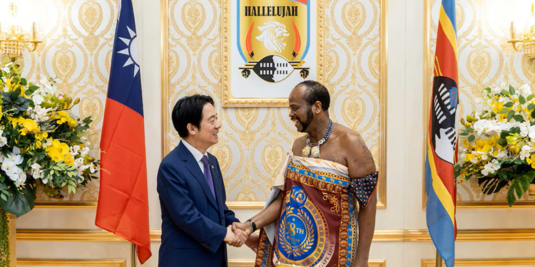 Taiwan president defiant as begins Eswatini trip; China calls him a ‘rat’