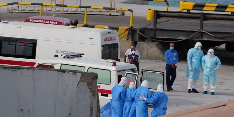 Three patients evacuated from hantavirus-hit cruise ship off Cape Verde