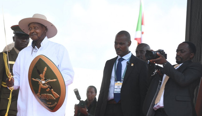 Uganda’s 81-year-old President Yoweri Museveni sworn in to seventh term