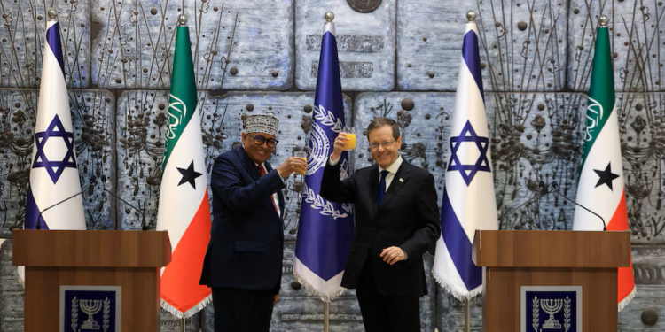 Somaliland receiving Israeli military training but not in talks for base, minister says