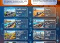 Best 10 African Countries’ Highest Total Rail Coverage in 2026