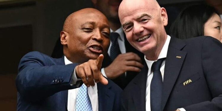Infantino finds a friend in Africa as CAF backs FIFA president