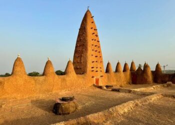Sudano-Sahelian style mosques, northern Côte d’Ivoire