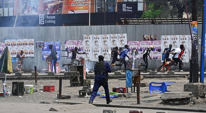 Congo police break up protests against proposed constitutional changes