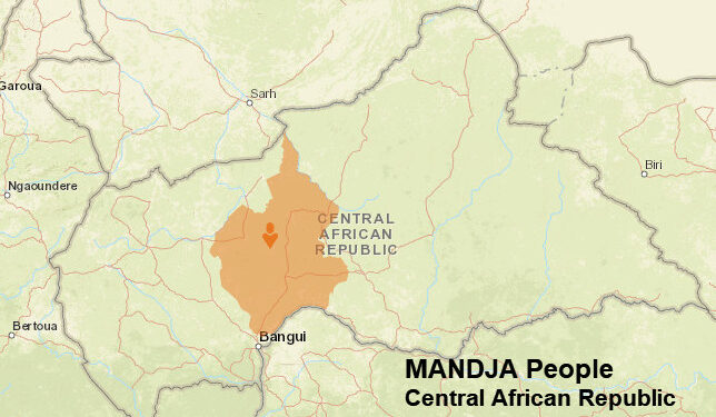 Mandja people of Central African Republic