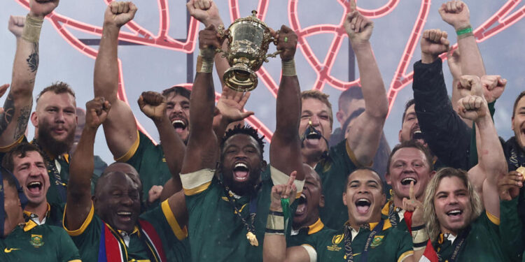 L'Afrique du Sud bat la Nouvelle-Zélande et remporte une quatrième Coupe du Monde de Rugby historique