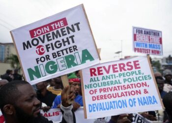Affrontements et manifestations antigouvernementales à travers le Nigeria
