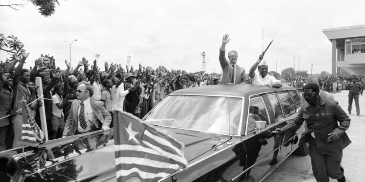 Jimmy Carter en Afrique australe