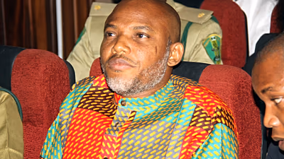 La Haute Cour du Nigeria condamne le leader séparatiste Nnamdi Kanu pour sept chefs d'accusation liés au terrorisme.