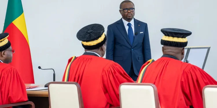L'ancien ministre des Finances, Romuald Wadagni, prête serment comme nouveau président du Bénin