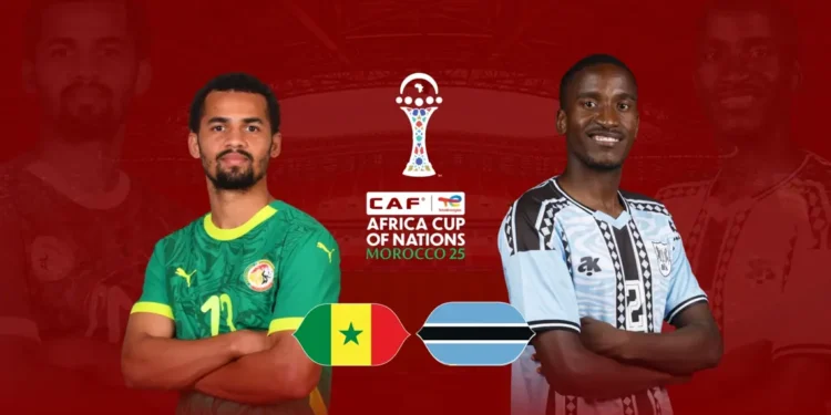 Le Sénégal se prépare à affronter le Botswana pour son premier match de la CAN à Tanger.