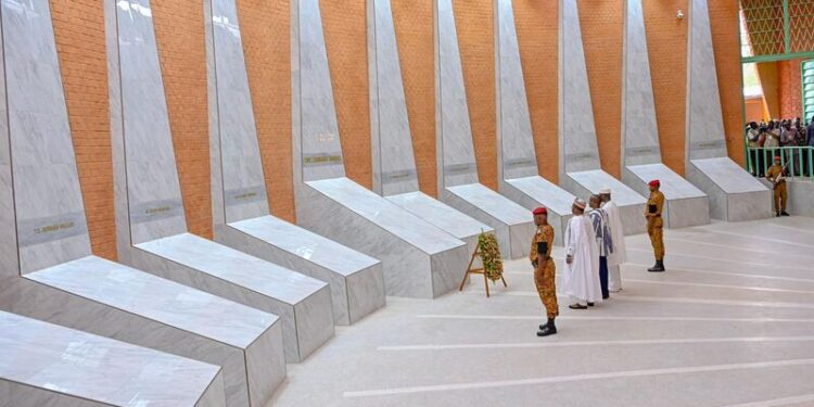 Le mausolée de Thomas Sankara inaugure son monument en hommage au leader révolutionnaire