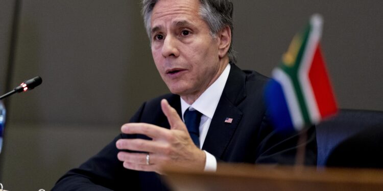 Le ministre des Affaires étrangères sud-africain Naledi Pandor reçu à Washington par Antony Blinken