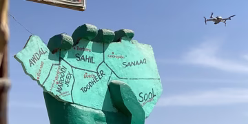 Le président somalien Mohamud en visite à Las Anod, capitale provinciale revendiquée par le Somaliland