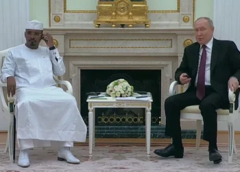 Le président tchadien rencontre Poutine à Moscou